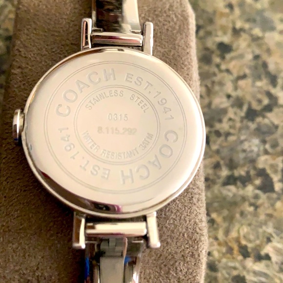 Coach Swiss Quartz Bangle Watch - Picture 5 of 9